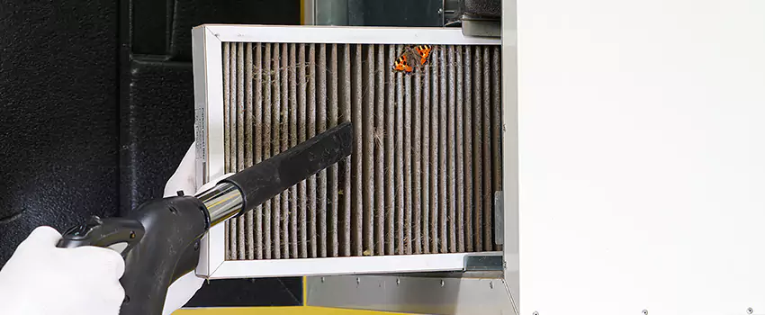 Clogged Air Duct Cleaning Process in Palisades Park, NJ