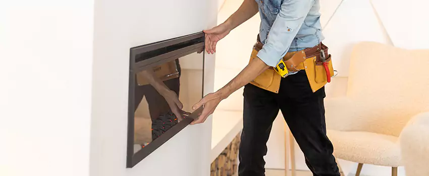 Metal Fireplace Installation in Palisades Park, New Jersey