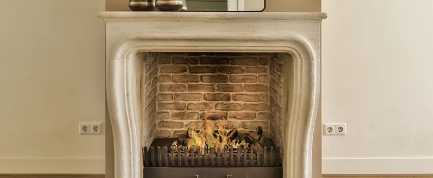 Vintage-style Fireplace Redesign in Palisades Park, New Jersey