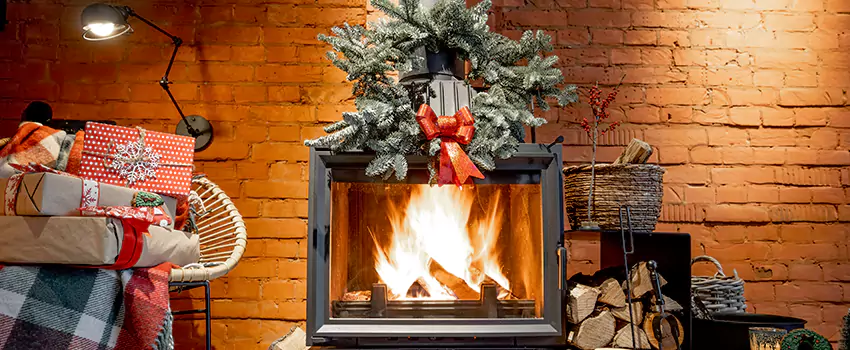 Travis Industries Linear Gas Fireplace Installation in Palisades Park, New Jersey