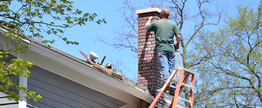 Vinyl and PVC Chimney Flashing Installation in Palisades Park, NJ