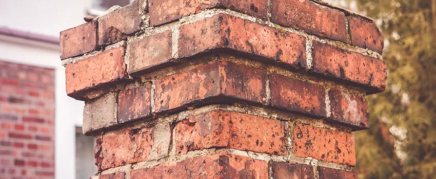 Cracked Chimney Bricks Repair Cost in Palisades Park, New Jersey