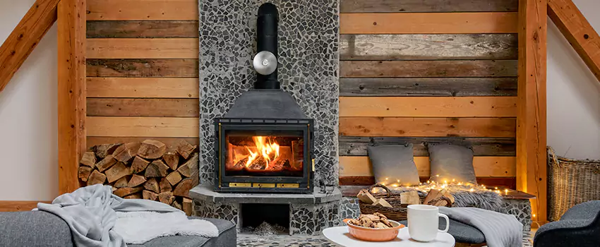 Thelin Hearth Products Direct Vent Gas Stove Fireplace Inspection in Palisades Park, New Jersey